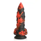 XR Brands Fire Demon fantasy dildo – 27 cm (10.6″) – punane/must — Foto 6