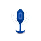 B-Vibe vibreeriv anaaltapp Snug Plug 4 – Sinine — Foto 1