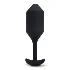 b-Vibe Vibrating Snug Plug 4 – 15 cm – Black — Photo 2
