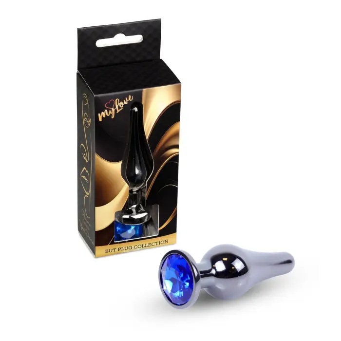 MyLove Toys Jewellery Dark Silver anaaltapp – 9.5 cm (3.7″) – Tumesinine