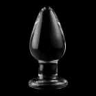 IBIZA Nebula Series Model 3 stiklinis analinis kištukas – 11 cm – Skaidrus — Nuotrauka 6
