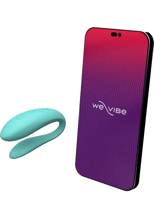 We-Vibe Sync Lite pāru vibrators – zils Foto 1