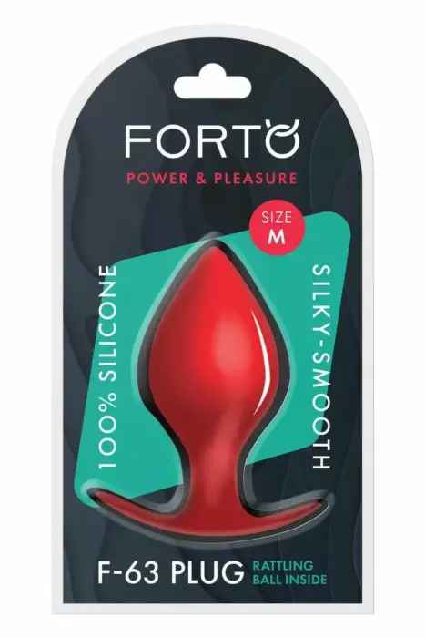 FORTO F-63 Rattler Spade Plug – M – Red