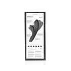 Гибкий кролик-вибратор двойного действия Je Joue Hera Flex – 20 см (7.9″) – черный — Фото 5