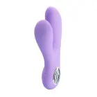 PRETTY LOVE CANROL USB vibratorius – 18 cm (7″) – mėlynas — Nuotrauka 2