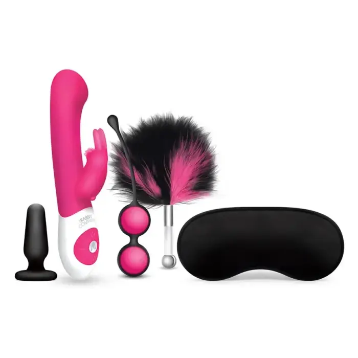 The Rabbit Company Playtime gift set – hot pink