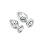 Dobais anālais spraudnis ar dārgakmeni – 6 cm (2.4″) – Caurspīdīgs — Foto 10