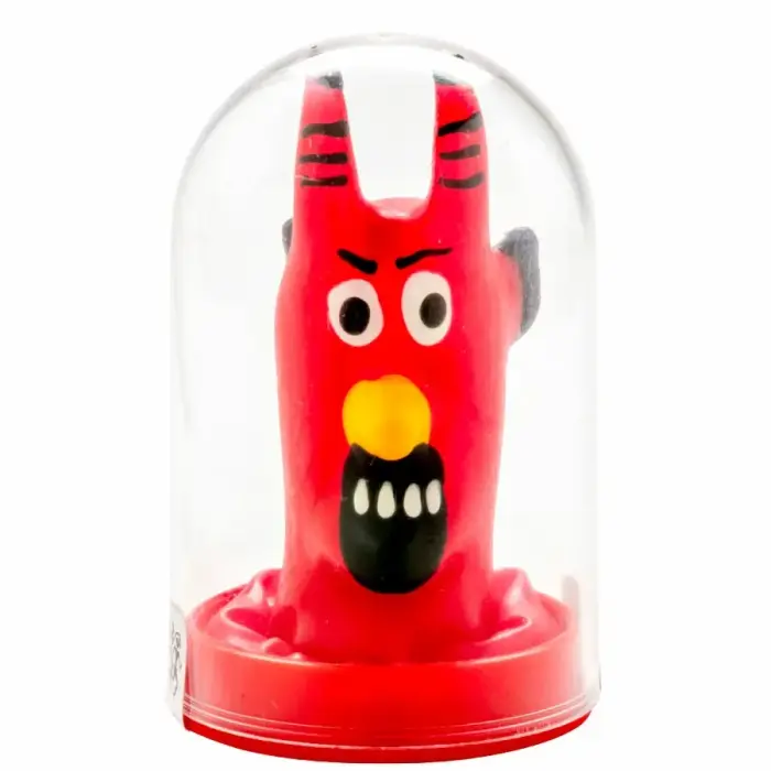 CONDOMERIE hand-painted decorative condom – Red Devil