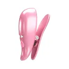 PRETTY LOVE - Leaf Vibrating Nipple Clamps - Red — Photo 4