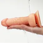 Lovetoy The Ultra Soft Dude – realistic soft dildo with suction cup – 18 cm — Photo 4