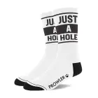 Prowler RED "I Swallow" socks – white / black — Photo 1