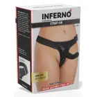 Inferno by Hidden Desire Sexy String Strap-On – Black — Photo 2