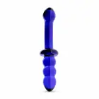 Gildo No. 33 – double-ended textured glass dildo – 22 cm — Photo 3