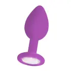 Deimanto formos analinis kištukas – M – Violetinis — Nuotrauka 2