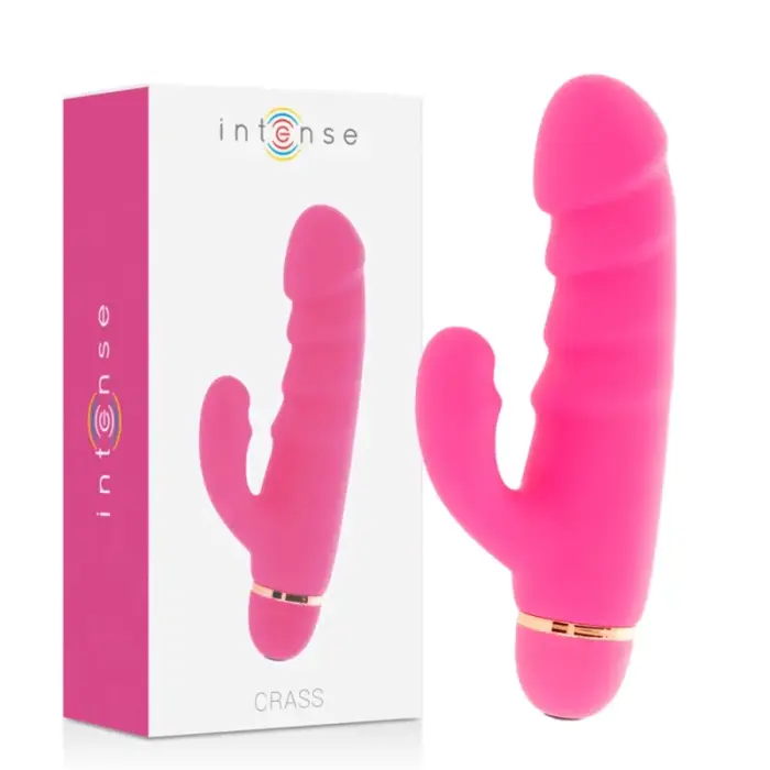 Intense Crass vibrators – 17.5 cm (6.9″) – rozā
