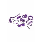 Whipsmart Fuzzy Collection 12-Piece Adjustable Bondage Kit – чёрный — Фото 3