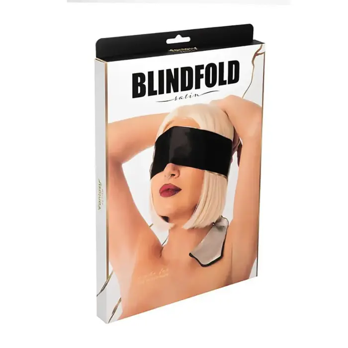 Soft silky feel satin blindfold Foto 4
