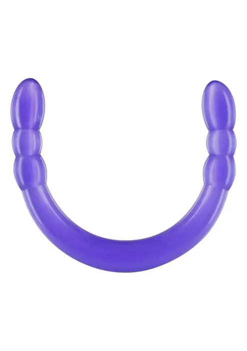 Double Digger Dvipusis dildo – 45 cm (17.7″) – Violetinis