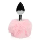 Bunny Tail Metal Butt Plug – Pink — Photo 5