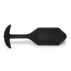 b-Vibe Vibrating Snug Plug 4 – 15 cm – Black — Photo 4
