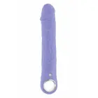 EVOLVED Large Purple Fantasy – realistic vibrator – anatomical shaft – 10 speeds – purple – 24 cm — Photo 5