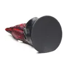 Draakoni keele dildo – 24.5 cm (9.6″) – Punane/must — Foto 4