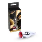 MyLove Toys Jewellery Silver analinis kištukas – 9.5 cm (3.7″) – Raudonas — Nuotrauka 1