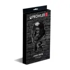 Prowler RED – anatomiska lateksa galvas maska ar acu atverēm – melna — Foto 2