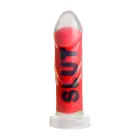 SLUT - Raudonas dildo - 18.5 cm (7.3″) — Nuotrauka 5