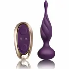 Rocks-Off Petite Sensations Discover nuotoliniu būdu valdomas analinis kištukas – 10 cm – violetinis — Nuotrauka 1