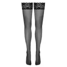 Cottelli LEGWARE чёрные чулки до бедра с кружевом 9 см, 20 DEN — Фото 8
