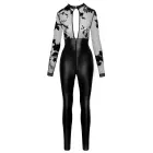 Noir Handmade Powerwetlook Jumpsuit – Black – S — Photo 6