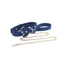 TABOOM Silicone Collar and Leash – Blue — Photo 5