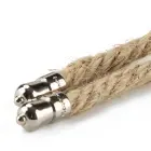 Rebellion Reign Rustic Hemp Bondage Rope – bondaaži nöör – kanep – looduslik – 10 m — Foto 6