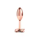 Rear Assets dobilų formos analinis kištukas – Rose Gold — Nuotrauka 1