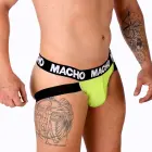 Macho MX28FA Jockstrap Yellow L - Anatomical Lycra Support System — Foto 2