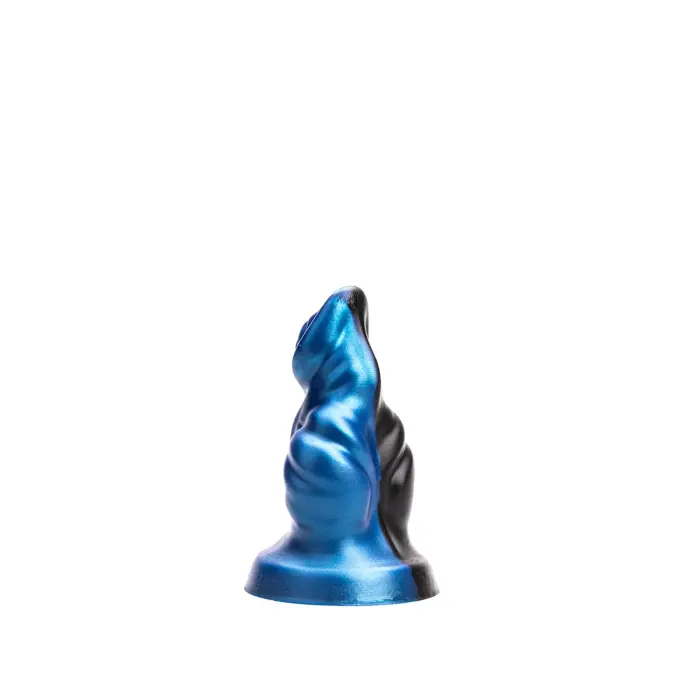 Kiotos Revolt Blue Wave 10 Medium – silikoninis dildo – 14,5 cm