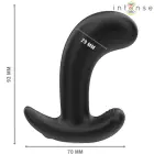 INTENSE Chandler Vibrating Anal Plug – 9 cm – Black — Photo 2