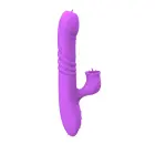 Wibrator-Fanny USB vibrators – 18 cm (7″) – violets Foto 2