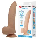 Pretty Love Fabian – Sliding Skin reālistiskais dildo – 23 cm — Foto 1