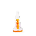 Dinoo Primal - Reālistisks dildo ar piesūcekni – 22.5 cm (9″) – Caurspīdīgs — Foto 4