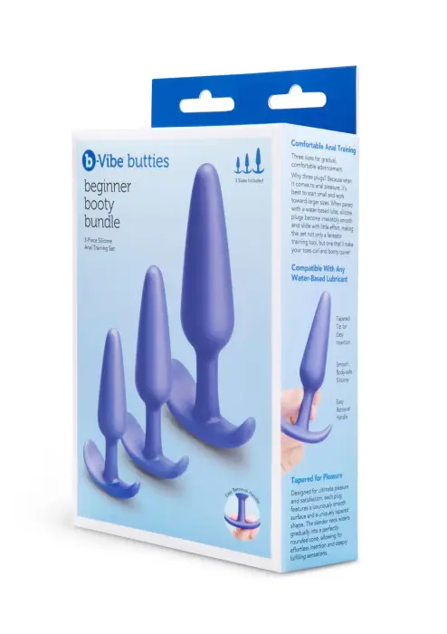 Butties iesācēju pēcpuses komplekts – L – Zils Foto 2