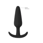 EasyToys Slim силиконовая тренировочная анальная пробка – 10.5 cm – Черный — Фото 4