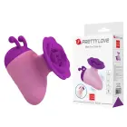 Pretty Love Bumble Bee – mini vibrators – 7 vibrācijas programmas – rozā/violets — Foto 1