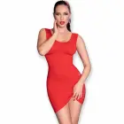 Chilirose CR 4622 sarkana mini kleita S/M – bezšuvju elastīgs dizains — Foto 1
