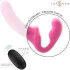 INTENSE AMY двойной вибратор – 20 см (7.8″) – розовый — Фото 2