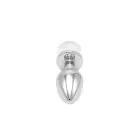 Anālais spraudnis ar caurspīdīgu lodveida dārgakmeni – 8.8 cm (3.5″) — Foto 6