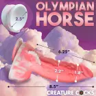 Pegasus tiivuline dildo – 21.5 cm (8.5″) – Roosa — Foto 9