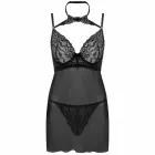 Livco Corsetti Binella комплект бэбидолл со стрингами – чёрный – S/M — Фото 3