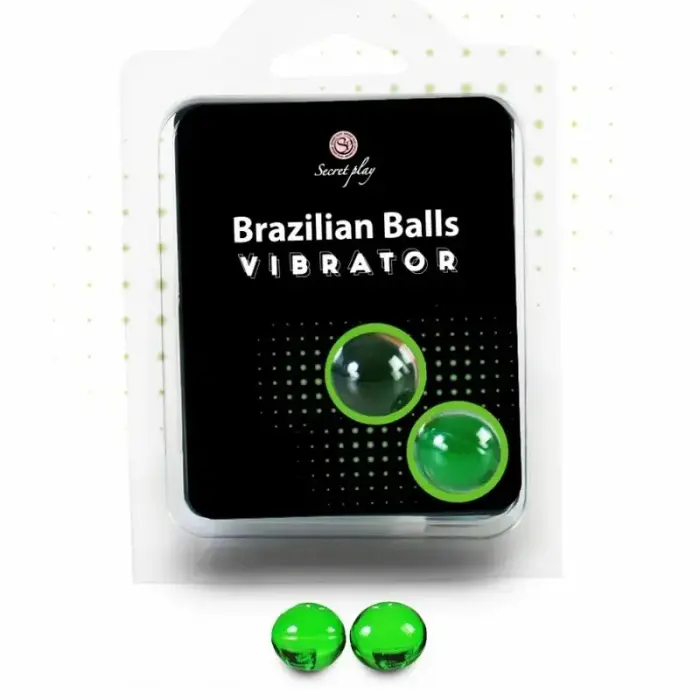 Secret Play Brazilian Balls шарики с массажным маслом – покалывающий эффект Vibrator – 2 шт.
